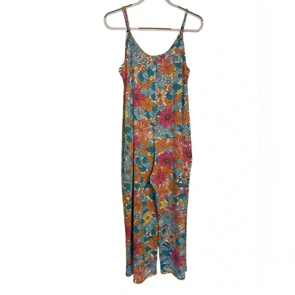 Pants - Floral Jumpsuit from a boutique